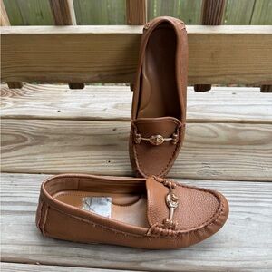 Coach Brown Arlene Driving Moccasins